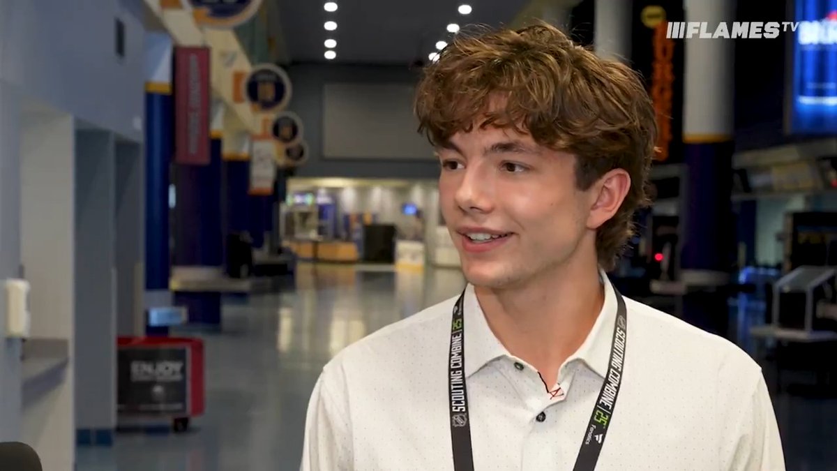 "It was a tough year to have all that happen but I learned a lot." #NHLDraft prospect Roger McQueen speaks on overcoming adversity and taking part in the NHL Combine!