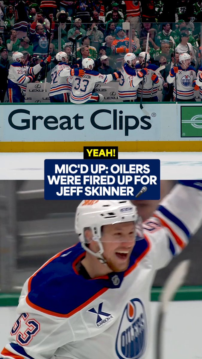 "SKINNY! SKINNY! SKINNY!" 🥳 Please enjoy the Edmonton Oilers being extremely pumped for Jeff Skinner's first #StanleyCup Playoffs goal. 🥹 📺: Florida Panthers vs. Edmonton Oilers Game 1 of the #StanleyCup Final TOMORROW at 8p ET on NHLonTNT, Sports on Max, Sportsnet, and TVA Sports.