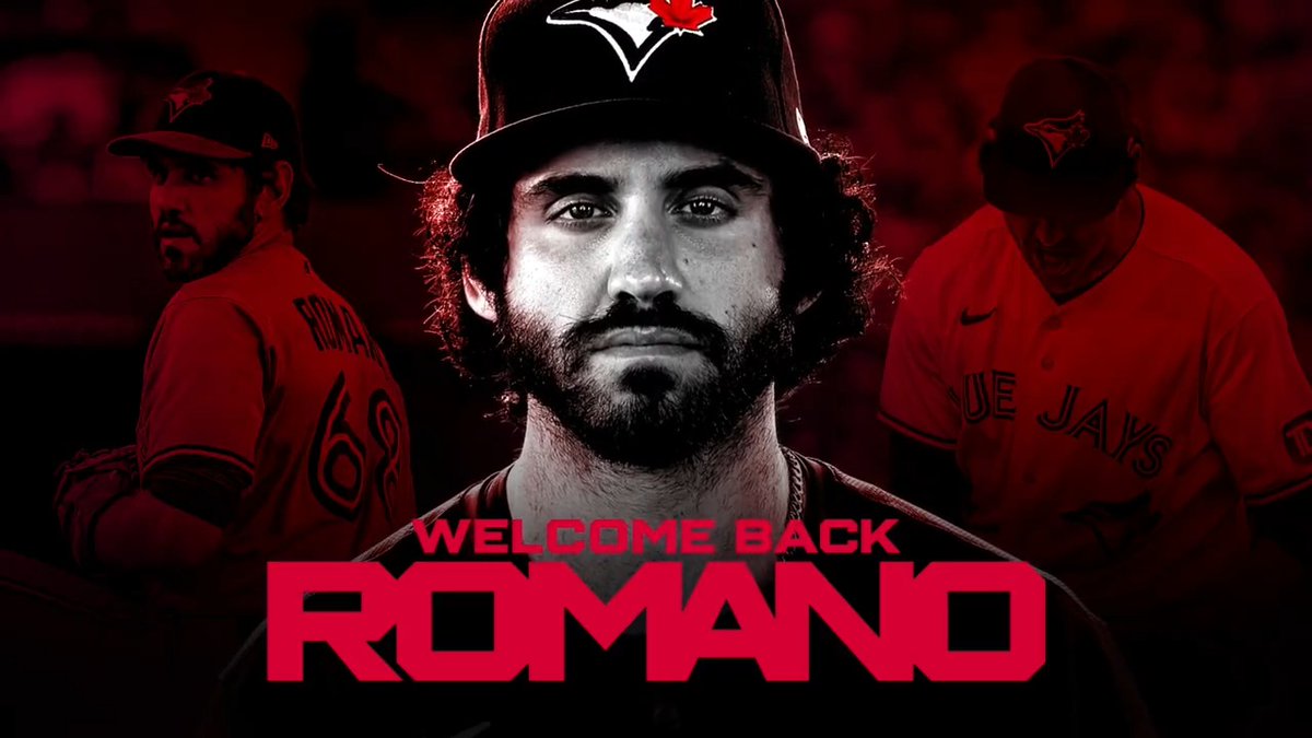 Closer. All-Star. Canadian. Welcome back, Jordan Romano 🇨🇦