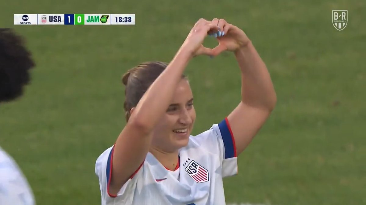 Ally Sentnor gives USWNT the 1-0 lead 💥 Watch the game on TNT and Max 📺