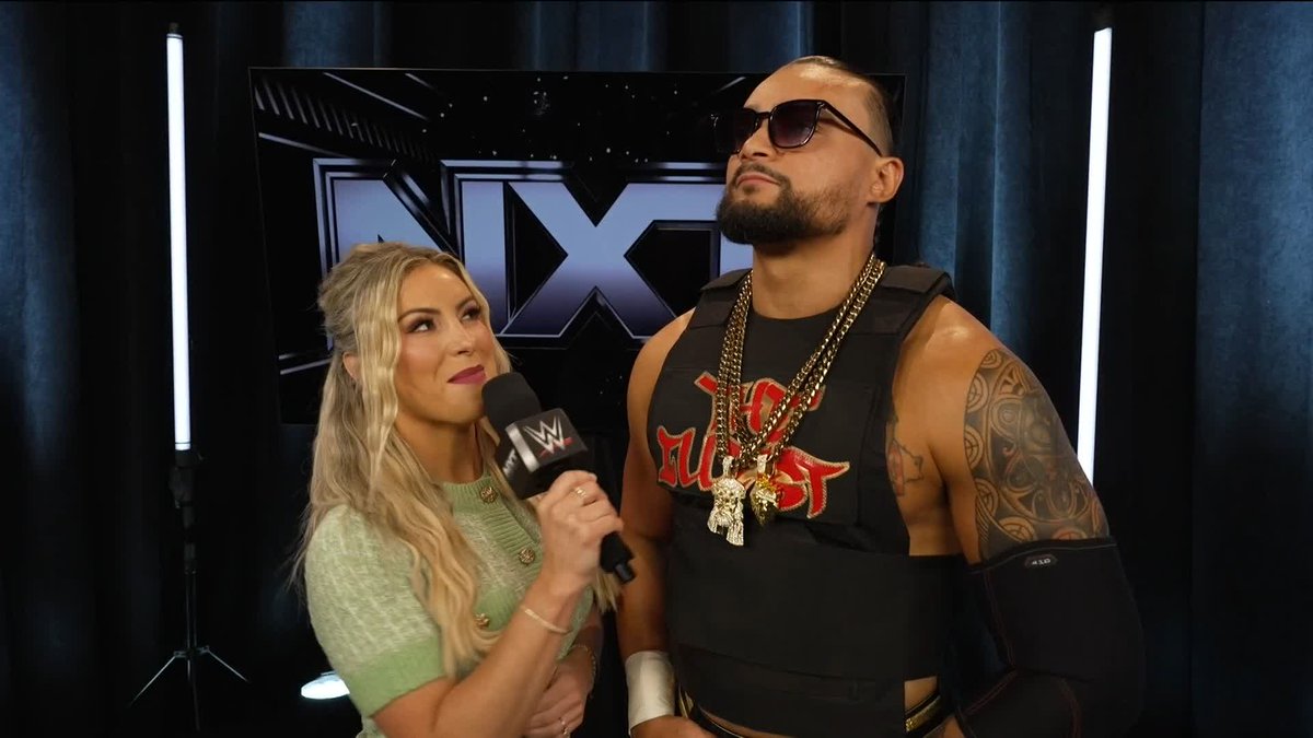 "I fight for the legacy of TNA!" Mike SANTANA🇵🇷 is ready to continue the chaos and take home the TNA Wrestling World Championship tonight! 🙌 #WWENXT