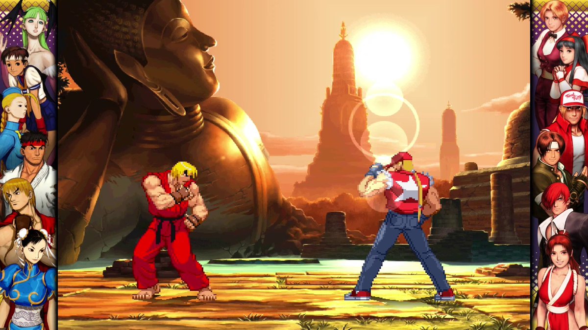 Set the stage with special intros to the epic battles within Capcom vs. SNK Millennium Fight 2000 Pro, part of Capcom Fighting Collection 2. Get it now! 👊