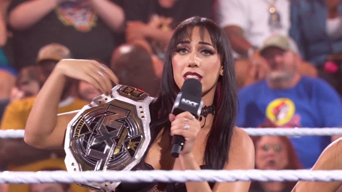 "Fatal Influence is finally on top where we belong." Like it or not, Jacy Jayne is just getting started as champion 😤 #WWENXT