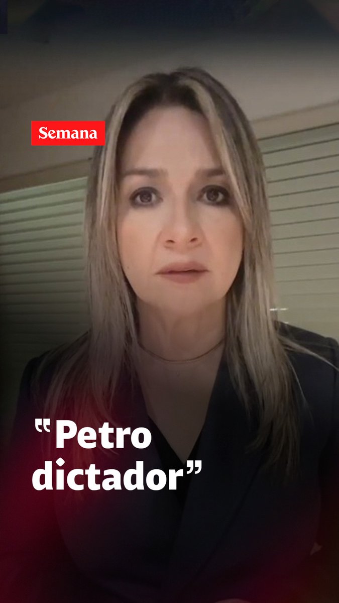 "Petro cruza la línea y se convierte en dictador. Convocar su consulta por decreto es un zarpazo a la democracia, un abuso de poder descarado": Vicky Dávila, precandidata presidencial.