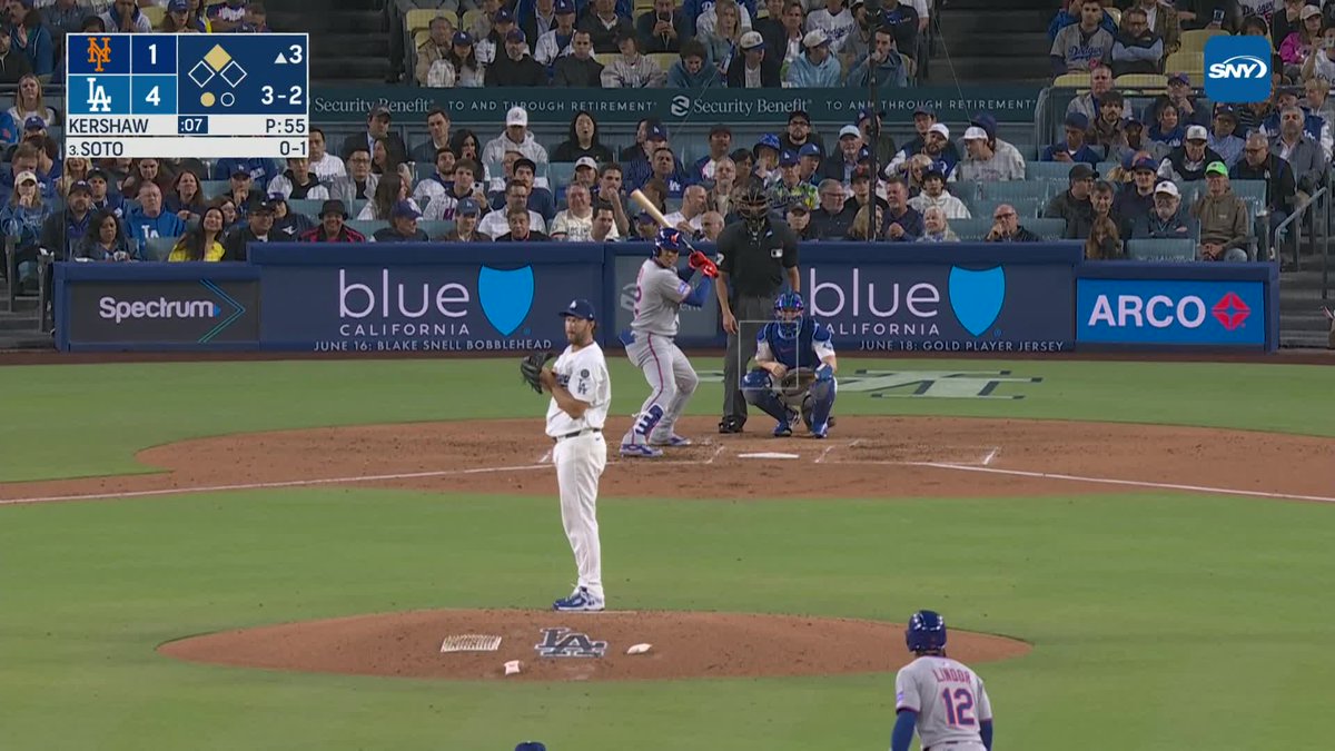 JUAN SOTO TAKES CLAYTON KERSHAW DEEP!