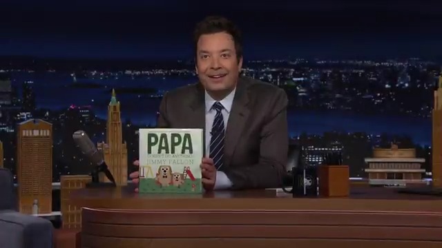 Grab a copy of PAPA Doesn’t Do Anything! for the fathers and grandfathers in your life! #FallonTonight Order here: