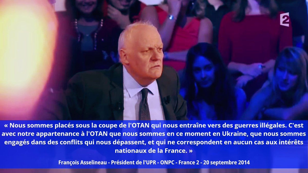 🚨🇫🇷👏Merci Monsieur François Asselineau 🇫🇷 tout est dit !