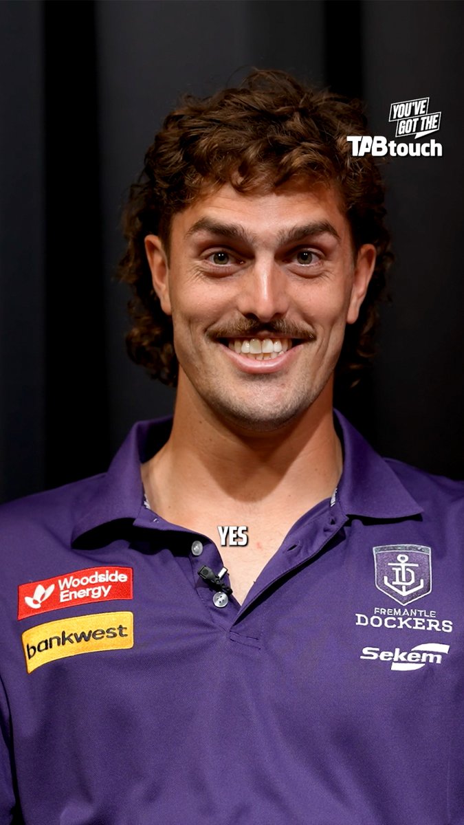 what would Luke Jackson do to win a flag at Freo? here’s what 👀 THE JACKO LIE DETECTOR → TABtouch x BackChat Studios #foreverfreo
