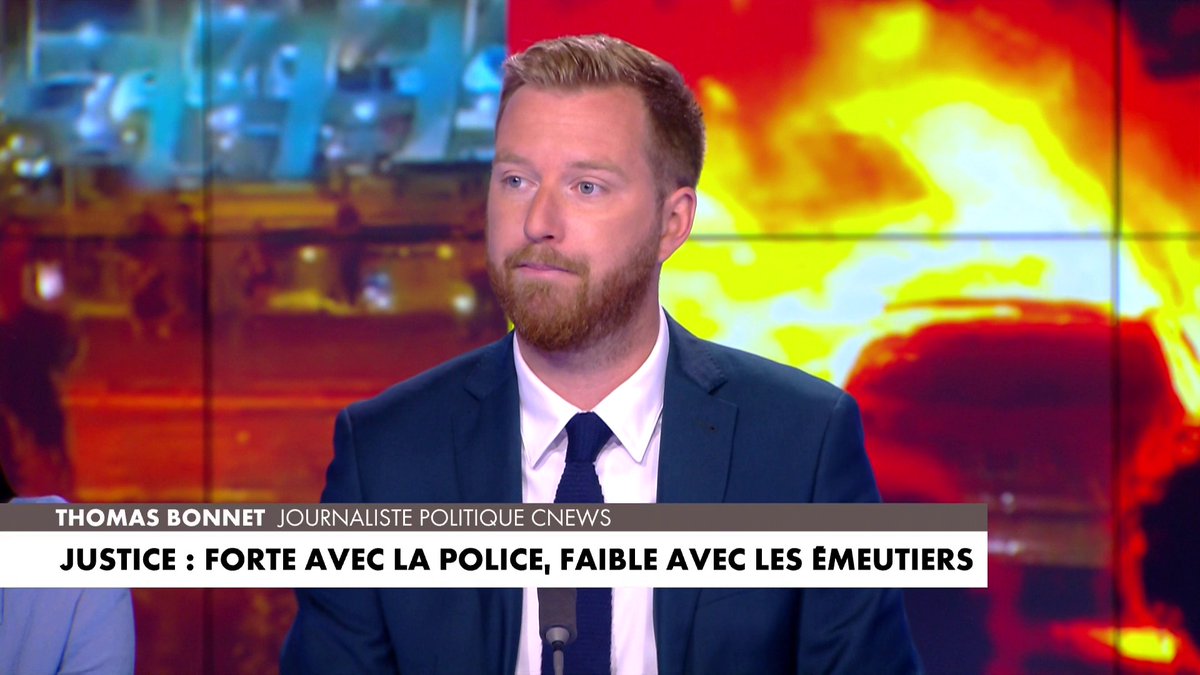 L'édito de Thomas Bonnet : «Justice : forte avec la police, faible avec les émeutiers» dans #LaMatinale
