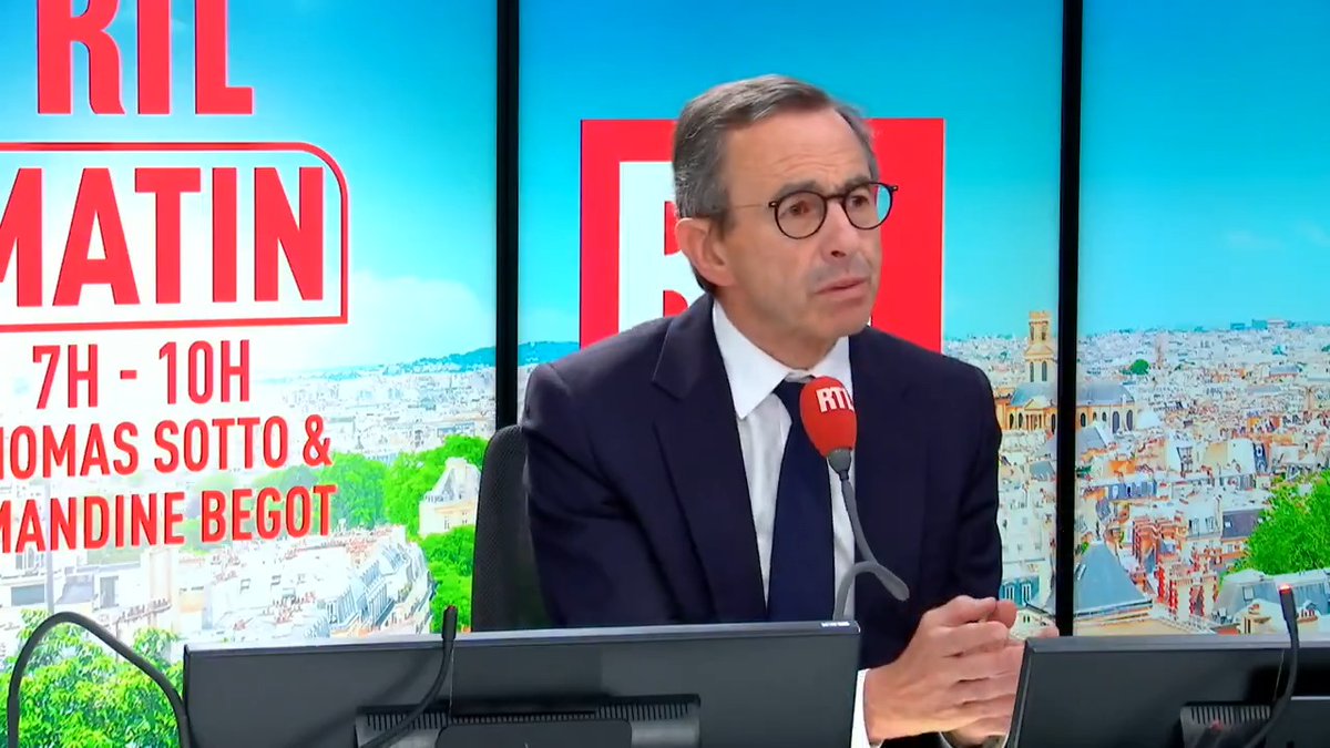 Mohamed Amra bientôt extrait de sa prison pour être interrogé par la justice : "C'est au juge de se déplacer ou par visioconférence" Bruno Retailleau dans #RTLMatin avec Thomas Sotto