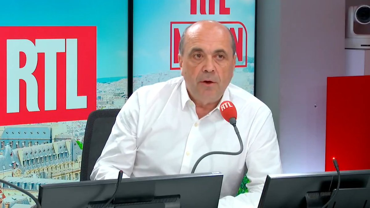 Disparition de Philippe Labro : "Un passionné de l'air du temps, une immense figure de RTL" L'hommage d'Hervé Beroud Beroud Hervé dans #RTLMatin avec Thomas Sotto et Amandine Bégot