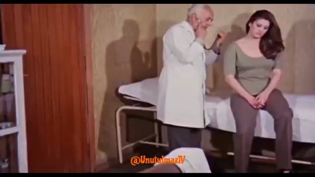 Muayene olurken kıyafet değiştirmek :) Yeşilçam evreninde her şey mümkün!