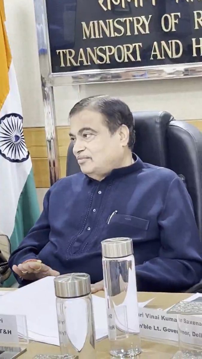 📍𝑵𝒆𝒘 𝑫𝒆𝒍𝒉𝒊 Reviewed the progress of ongoing National Highway projects in Delhi with LG Delhi Shri Vinai Kumar Saxena Ji, Delhi Chief Minister Rekha Gupta Ji, MPs and senior officials in Delhi today. #PragatiKaHighway #GatiShakti Harsh Malhotra Manoj Tiwari Ramvir Singh Bidhuri Parvesh Sahib Singh Manjinder Singh Sirsa Yogender chandolia Praveen Khandelwal Kamaljeet Sehrawat Bansuri Swaraj Pankaj Kumar Singh