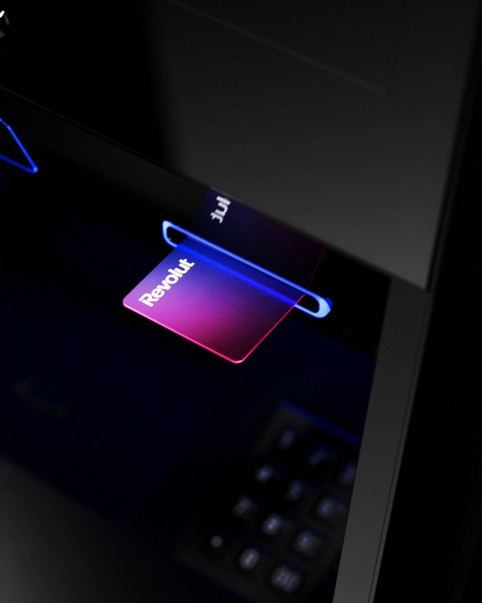 We’ve redefined the ATM. Withdraw cash & get one card per person — all in one place. Coming soon to Barcelona & Madrid. No withdrawal fees for Revolut customers. Fair usage limits, currency exchange and weekend fees may apply depending on your plan. T&Cs apply. Services provided by Revolut Bank UAB, Sucursal en España (Bank of Spain code: 1583). 18+. More info on Show Less