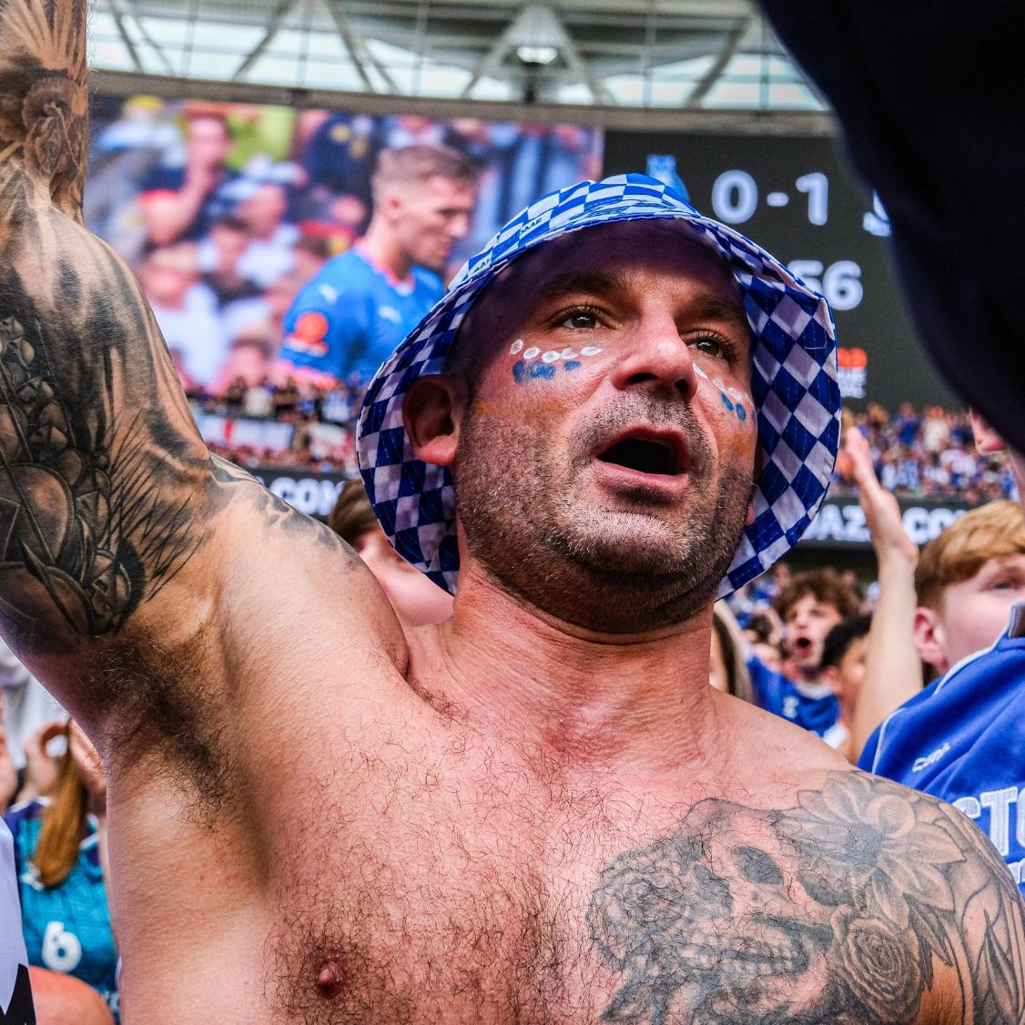 🤯 POV: You're in the mayhem at Wembley to watch Latics return to the EFL. #oafc