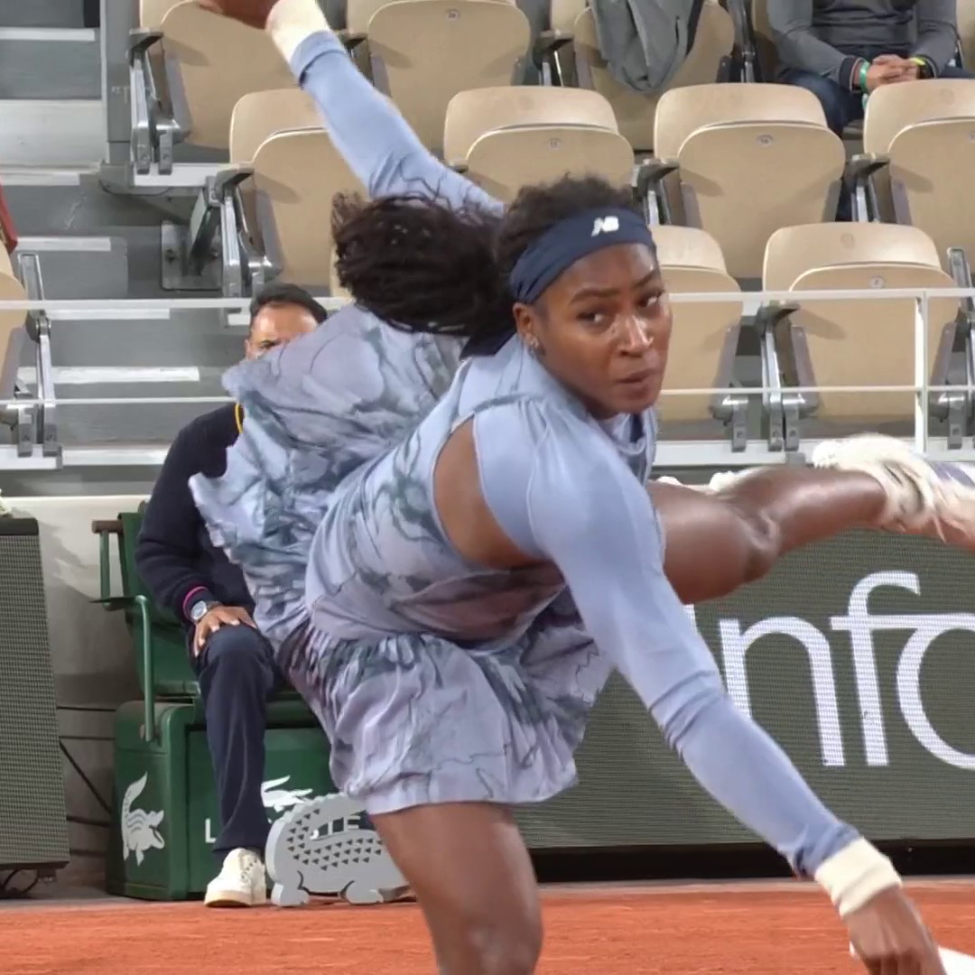 Madison Keys and Coco Gauff have brought their A-game to this quarter-final! 🔥 #RolandGarros
