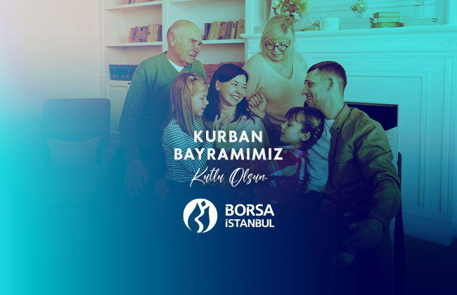 Bayram berekettir. Bayram paylaşmaktır. Bayram neşedir. Kurban yakınlaşmaktır. Kurban Bayramımız mübarek olsun. #KurbanBayramı #Borsaİstanbul #TürkiyeYüzyılı