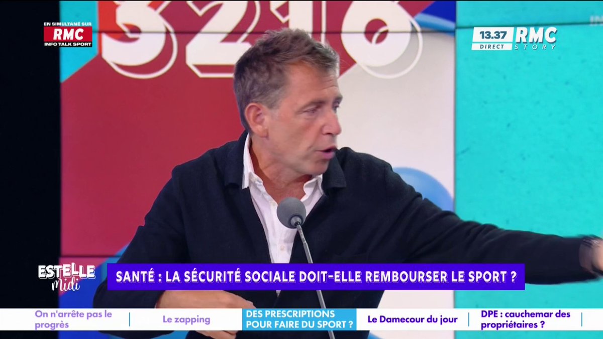🏃‍♂️ La Sécu doit-elle rembourser le sport ? 🎙️ Daniel Riolo : "Tu te débrouilles ! J'en ai marre de l'assistanat public ! J'en ai marre qu'il faille sans arrêt dire aux gens quoi faire pour être en bonne santé ! On ne va pas quand même rembourser le Basic-Fit" #EstelleMidi