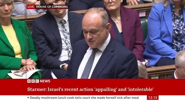 "The US/Israeli programme is clearly failing", says leader of the Lib Dems Ed Davey on aid distribution in Gaza, and asks if the PM will push for humanitarian corridors "We are working at pace with our allies" on that issue, says the PM #PMQs