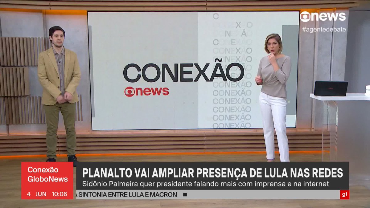 Planalto vai ampliar presença de Lula nas redes sociais; Sidônio Palmeira quer presidente falando mais com a imprensa e na internet. #ConexãoGloboNews ➡ Assista à #GloboNews: