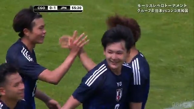 【LIVE配信中🔴】 [速報]#神田奏真 先制ゴール！ 🏆第51回モーリスレベロトーナメント グループB 第1戦 🆚U20 #日本代表 vs U20コンゴ共和国代表 ／ #石井久継 が頭で落としてつなぎ 神田が技ありループでネットを揺らす！ ＼ #アベマでU20 サッカー日本代表 🇯🇵 川崎フロンターレ 湘南ベルマーレ