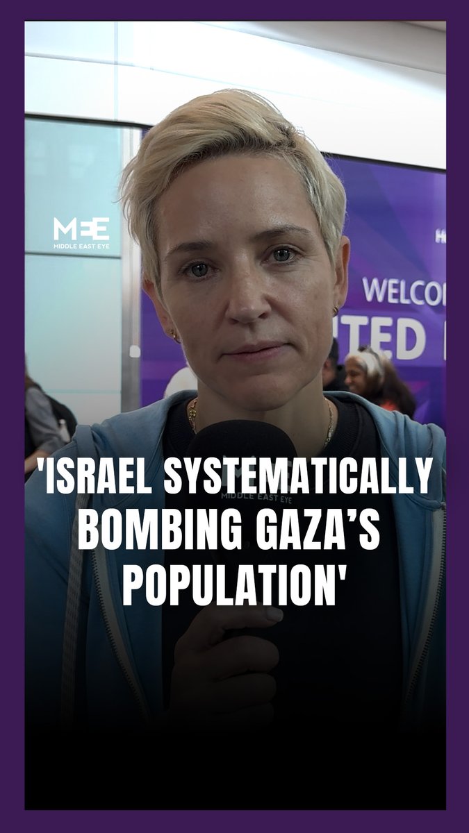 ‘Israel is systematically bombing Gaza’s population, indiscriminately, whilst systematically starving them.’ Dr. Victoria Rose, a British plastic and reconstructive surgeon, speaks to MEE after returning to London from a 3.5-week medical mission at Nasser Hospital in Gaza