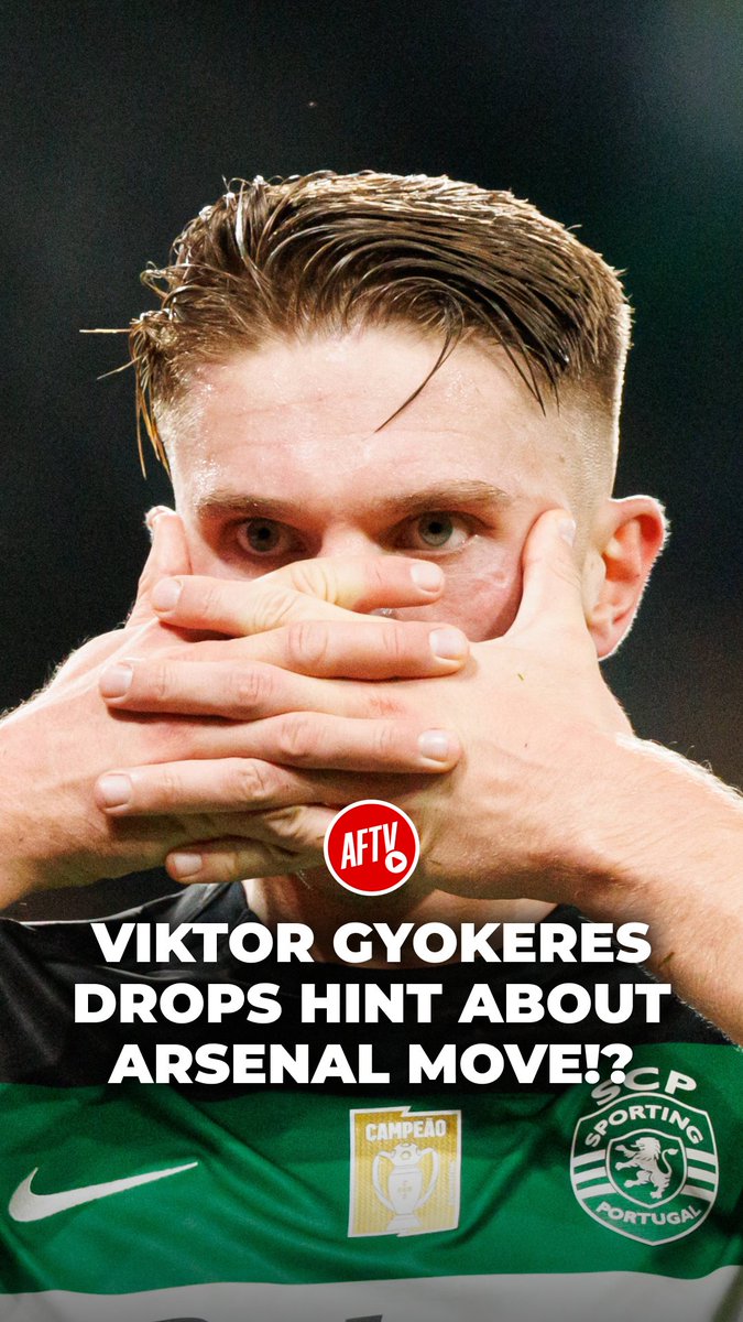 Did Gyรถkeres just hint at an Arsenal move this summer!? Gyรถkeres or ล eลกko โ whoโs your pick? ๐ #TransferDaily