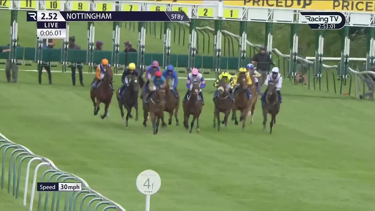 Wow! Zelaina (Mehmas) looks a very exciting filly and is set for Royal Ascot now after a fine debut for Karl Burke and Wathnan Racing at Nottingham Racecourse