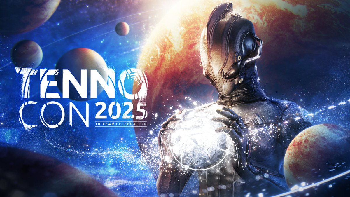 The countdown to TennoCon 2025 has begun! Join us on July 18-19 for the ultimate Warframe community celebration and tune in from home for incredible rewards: