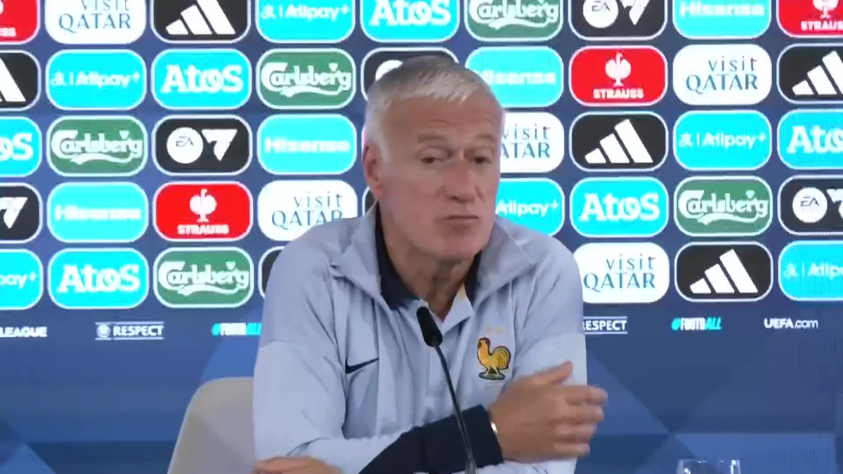 Didier Deschamps ๐ซ๐ท est dรฉsormaisโฆ ๐๐๐ง๐ฬ๐๐ข๐ฅ๐๐ค๐จ๐ ๐ฃ๐ข๐จ๐ฅ ๐๐ ๐๐๐๐๐ข๐ก ๐โ๐ข๐ฅ ๐ : ยซ Je ne vais pas parler de Lamine aujourdโhui, cโest lโopposรฉ ร Ous. ๐ฬ ๐๐๐ข๐๐ฆ๐๐ฅ ๐โ๐๐ฆ๐ง ๐๐๐ ๐๐ข๐จ๐ญ ๐ฬ ๐ญ๐ฌ๐ฌ% ! ยป ๐ ๐ฅ L'รquipe