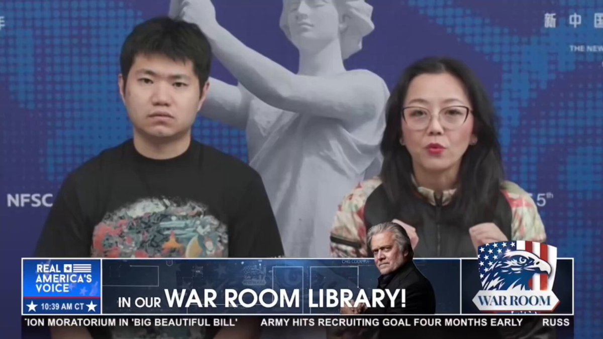 ROY | AVA: The CCP's playbook is comprised of three things: Sowing discord, creating division, and fueling hatred. That is it.