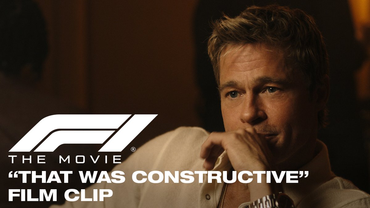 Hayes, Pearce Rivals on and off the track #F1TheMovie lands late June in theatres