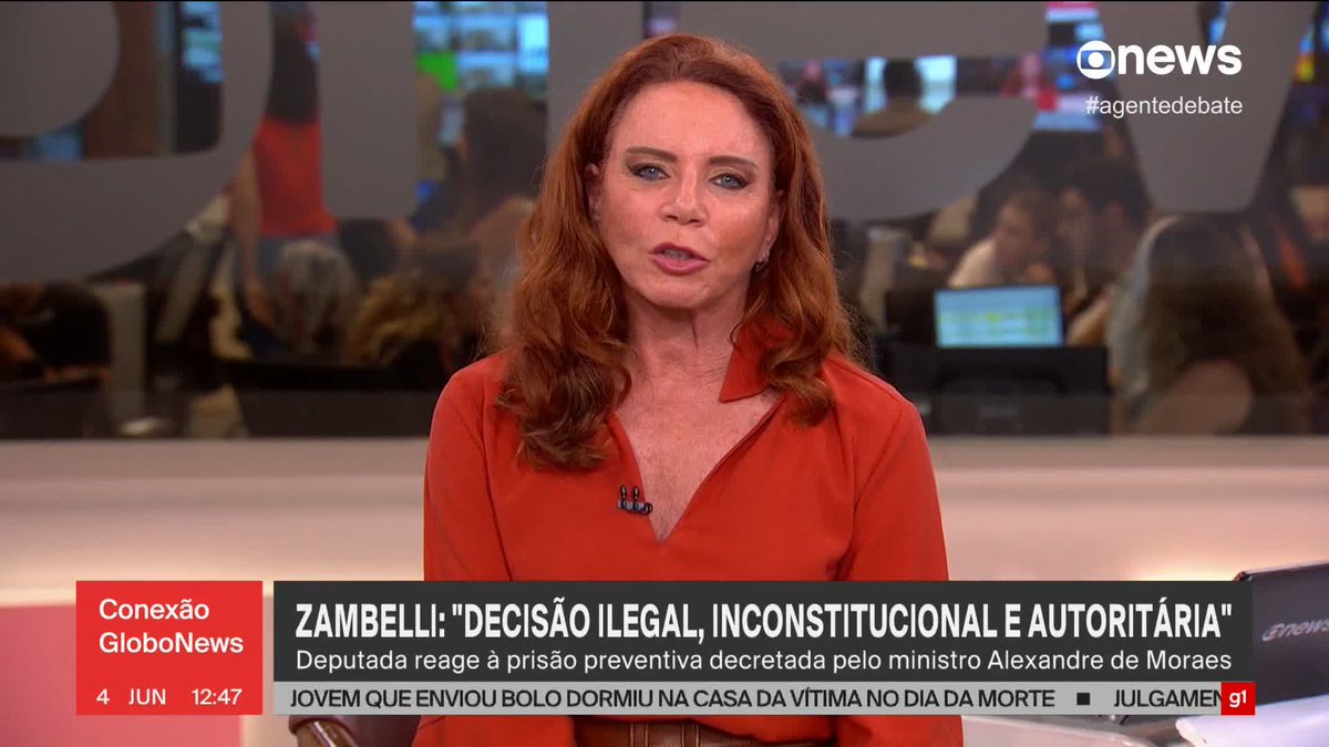 Zambelli fez notinha sobre a decretação da prisão dela pelo Xandão. Segue atirando contra a justiça e contra o próprio pé.