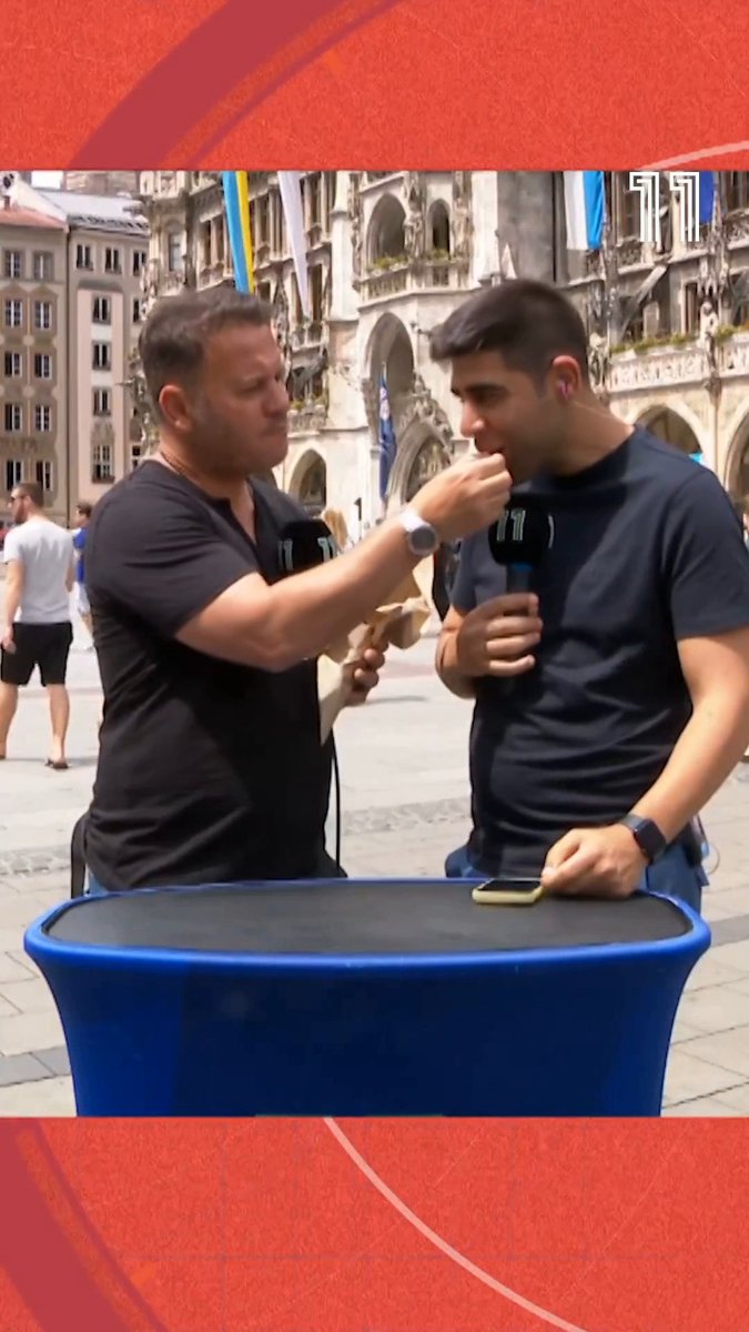 Quem não gosta de umas boas cerejas? 🍒😂 📌 A dupla Cândido & Belo voltou à Alemanha e podes acompanhar tudo na emissão do Canal 11! #Canal11 #FutebolEmPortuguês