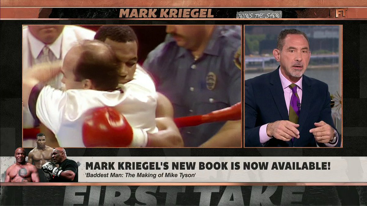 .Mark Kriegel, author of "Baddest Man: The Making of Mike Tyson," spoke about Mike Tyson and his career early on in boxing. "He always had to be the scariest guy in the room."
