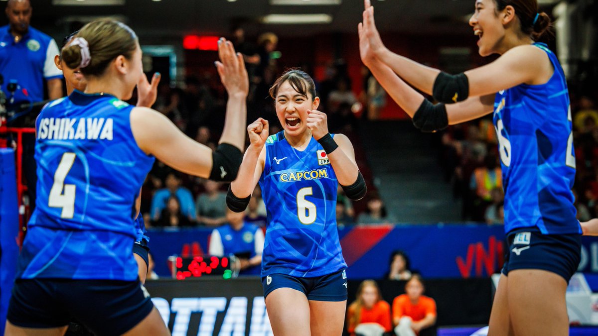 #VNL2025 JAPAN 🇯🇵 hits the ground running! A dominant 3-0 win over the Netherlands in their tournament debut 🔥💪 📺 Watch #VNL on VBTV: 🏐 #BePartOfTheGame #volleyball
