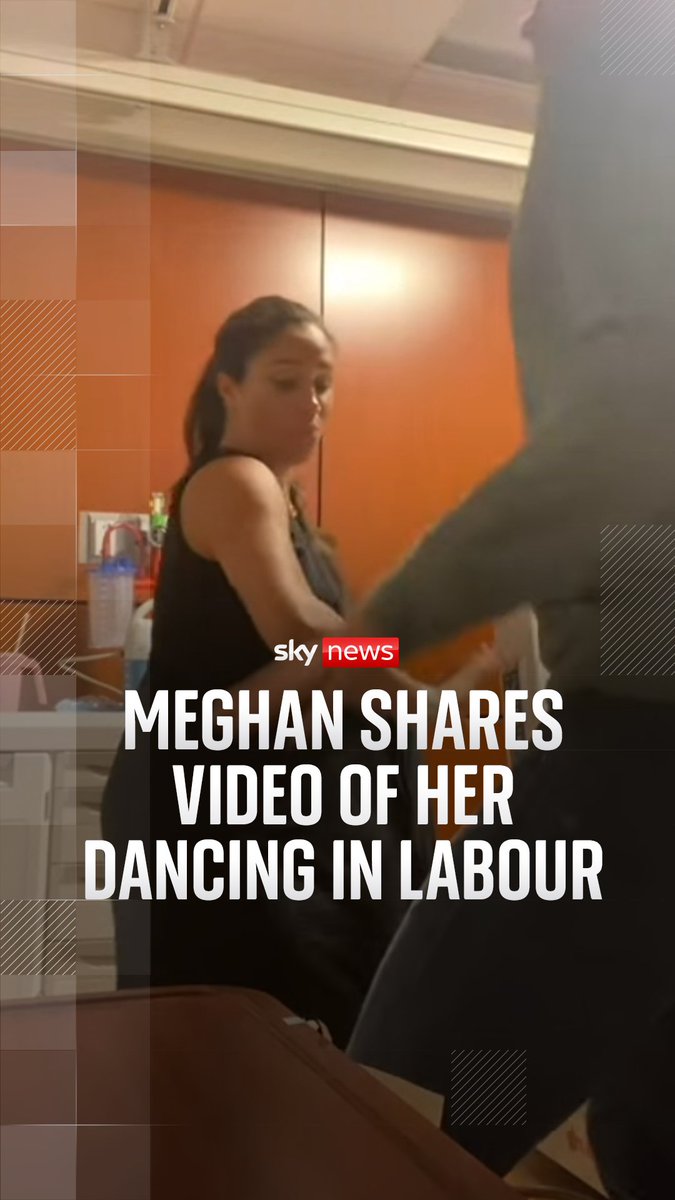 Meghan has shared a video of her and Prince Harry dancing in a hospital as she tried to induce labour “four years ago today”. The video was shared on Instagram to mark their daughter's fourth birthday.