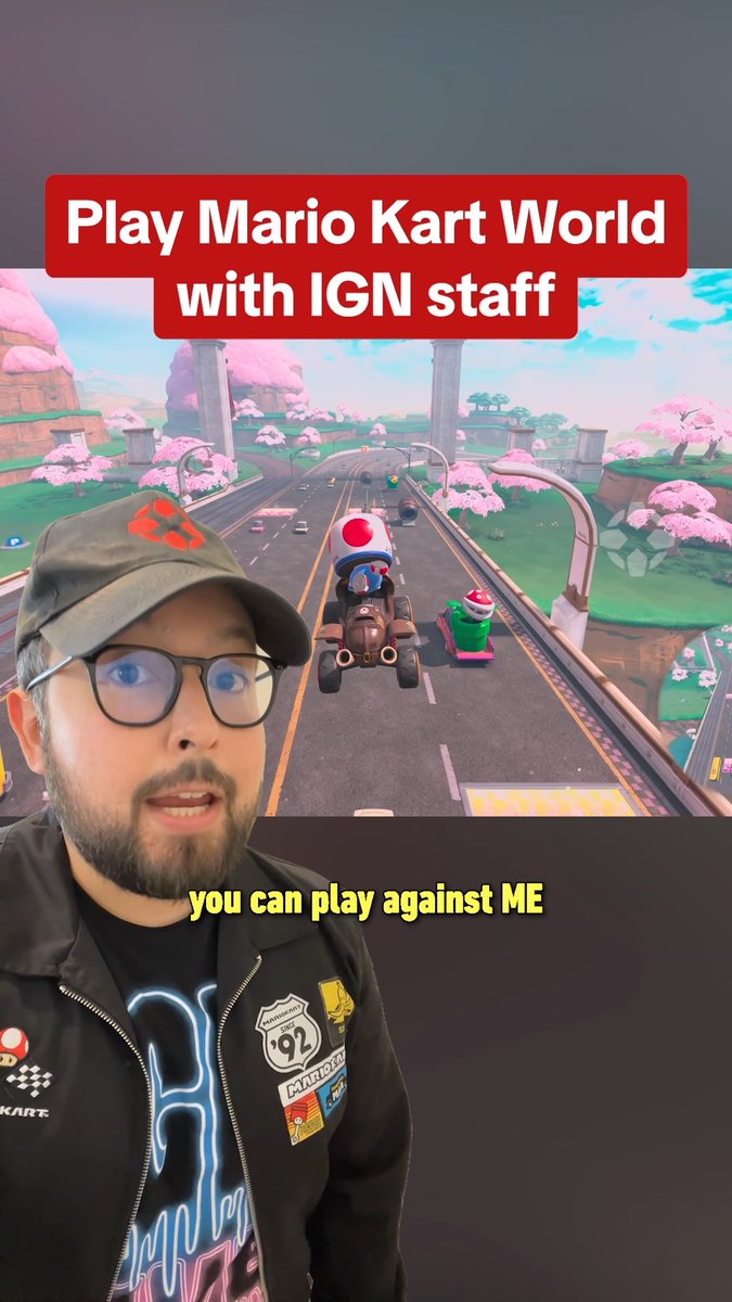 Can you beat us at Mario Kart World? Come to IGN Live this weekend in LA to find out! Use code JEFFREY for a complimentary ticket: