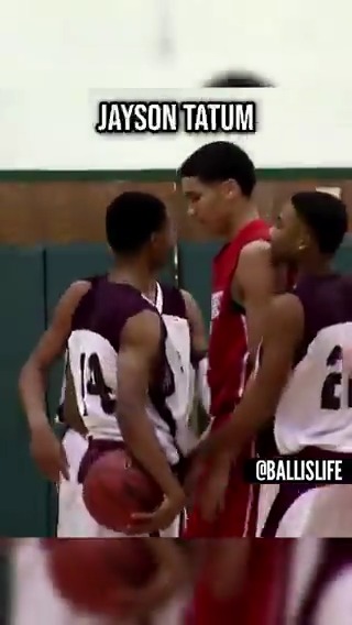 They tried to punk Jayson Tatum when he was a sophomore in HS 👀
