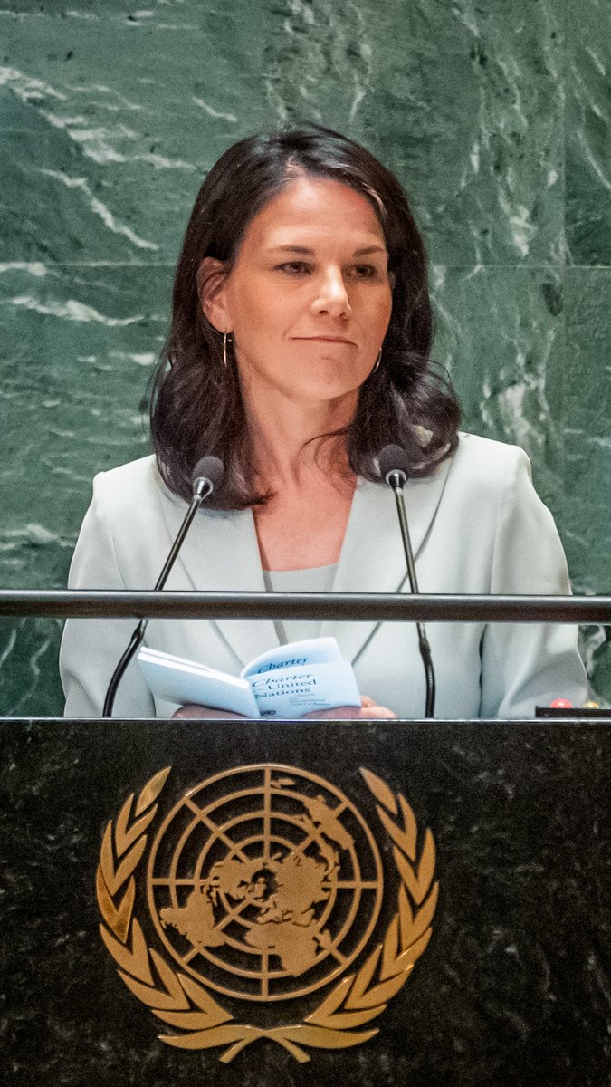 Germany's former Foreign Minister Annalena Baerbock was voted in as president of the UN General Assembly. She vowed to ensure the organization is "fit for the challenge" during "shaky times."