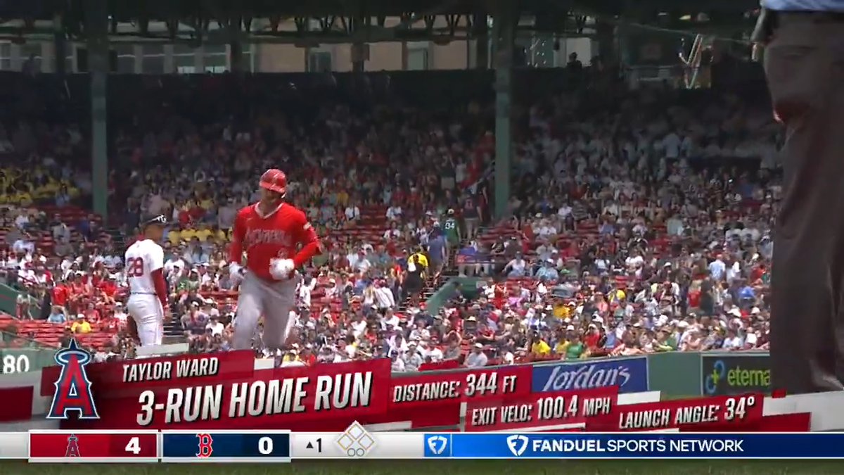 Taylor Ward with a monster shot for his 17th home run of the year 💪