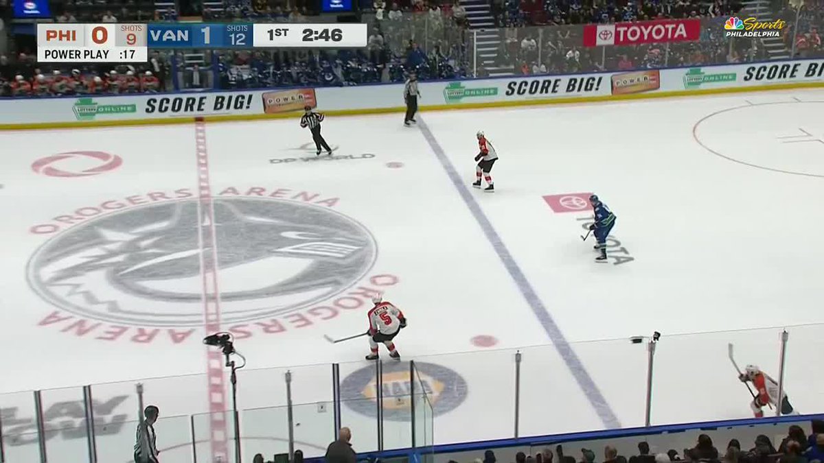 Sit back, relax and watch Tyson Foerster, Noah Cates and Bobby Brink cook. 🔥 #LetsGoFlyers