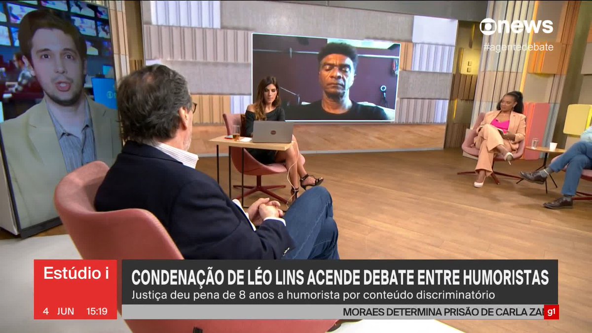 .Joel Pinheiro 🇧🇷 sobre condenação do humorista Léo Lins: "É um absurdo. Oito anos de prisão é mais do que alguns casos de estupro levam nesse país". #Estúdioi ➡ Assista à #GloboNews: