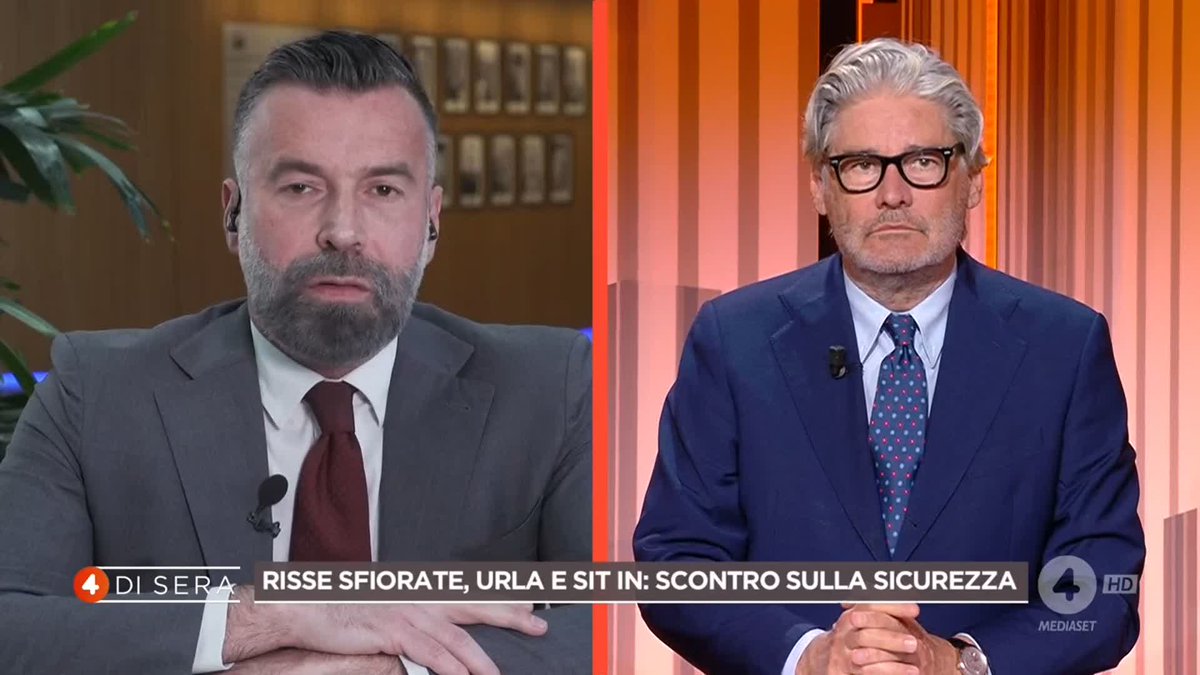 "Questo è un Governo che sta facendo macelleria sociale" Alessandro Zan a #4disera, ora in diretta su #Rete4 e in streaming su #MediasetInfinity