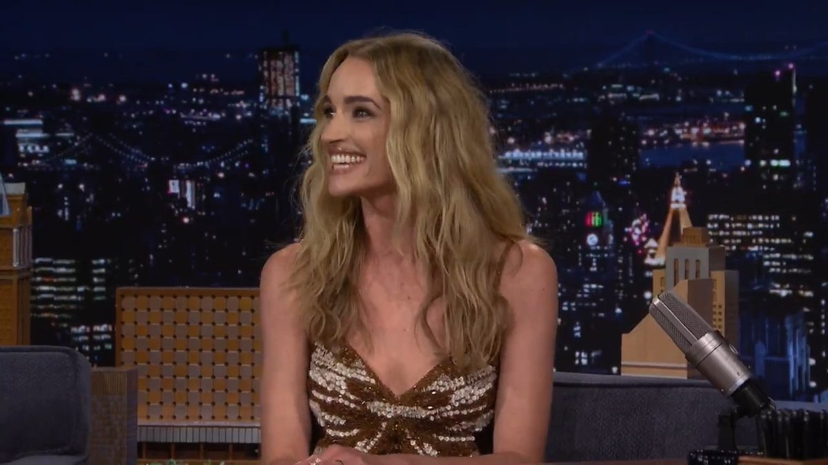 .Brianne Howey’s daughter was born a Jimmy Fallon fan! #FallonTonight