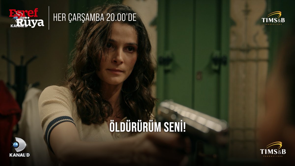 Çiğdem, Nisan ve Afra’ya silah çekiyor! #EşrefRüya yeni bölümüyle #KanalD’de. @kanald @timsandb