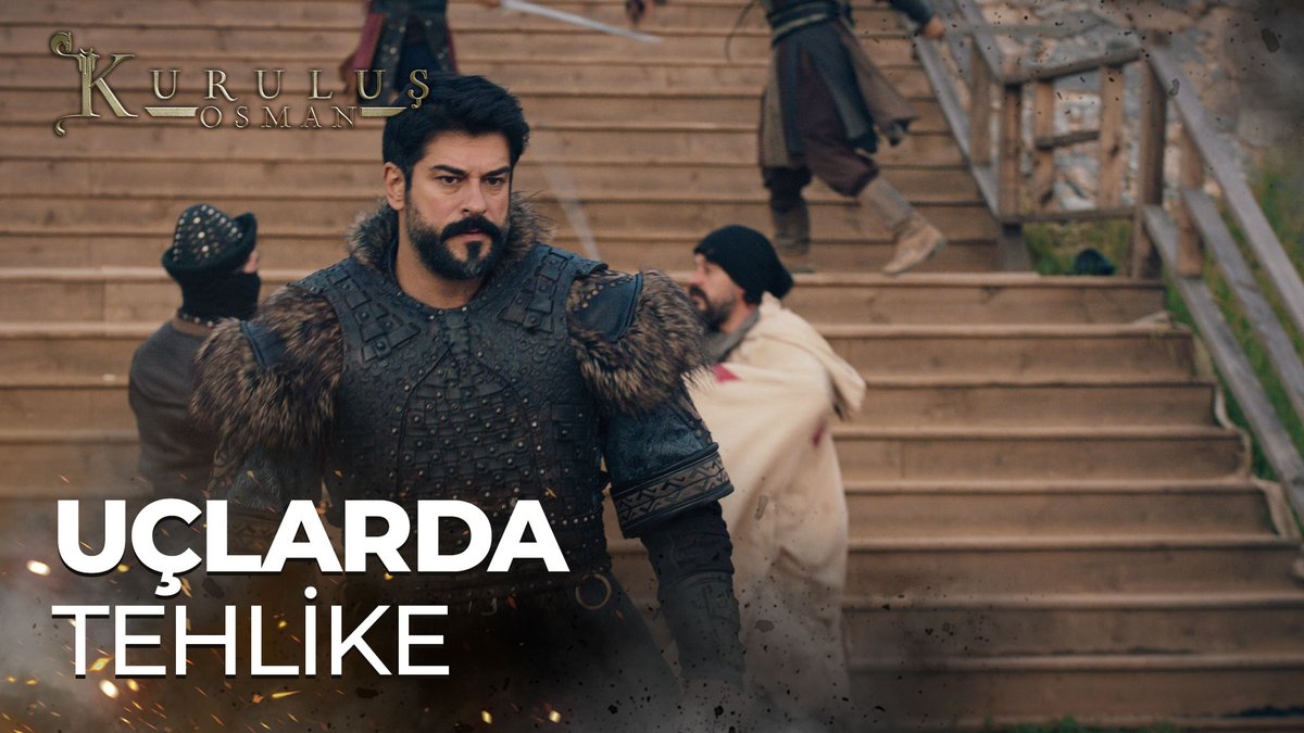 Uçlardaki tehlike... Düşman kaçarak uzaklaştı. #KuruluşOsman atv