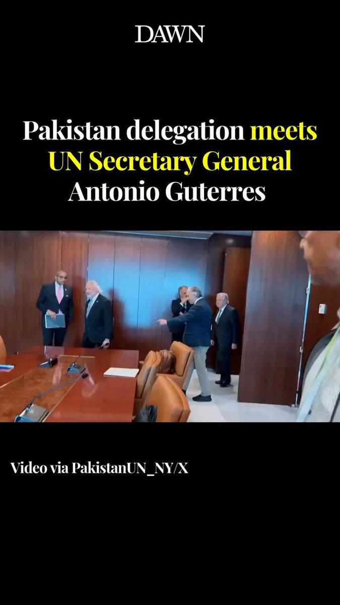 Pakistan delegation starts its intl foray from the United Nations- the bastion of internal law based order. With a quest for sustainable peace &amp;security . No problem is intractable, no issue, unsolvable, we just need to be committed to being problem solvers rather than problem perpetrators