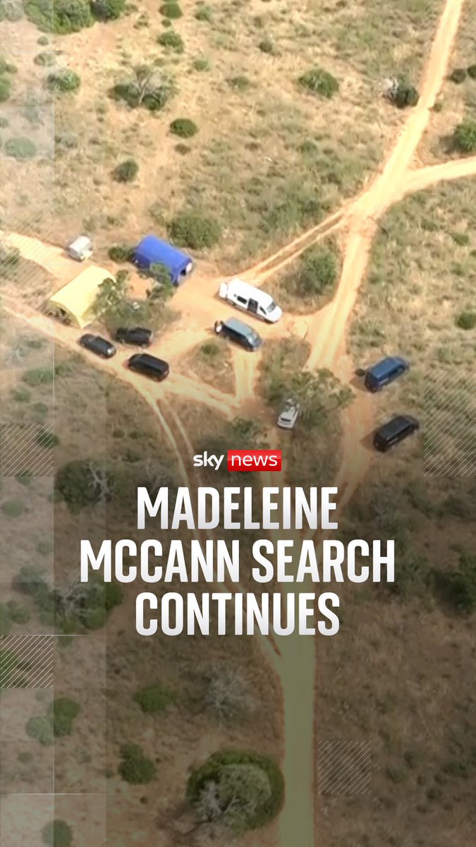 Police officers in Portugal are seen scouring scrubland and abandoned buildings in the latest searches for Madeleine McCann who went missing in the area 18 years ago. Read more 👉