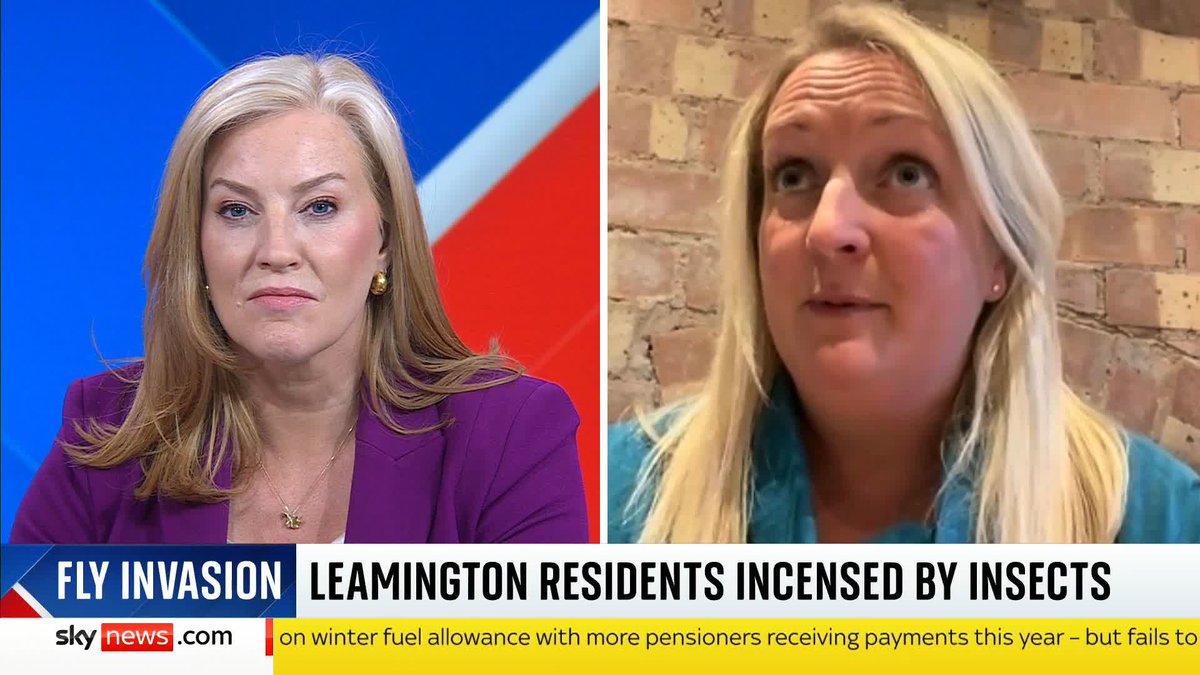 'This has been going on for such a long time, and people have been suffering for too long.' Heather from RAPID Leamington speaks to Sarah-Jane Mee about the fly invasion in Leamington Spa, adding that the smell is 'intense and horrid' for many of the residents.